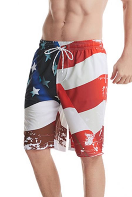 Pantalocino Con Bandiera Americana