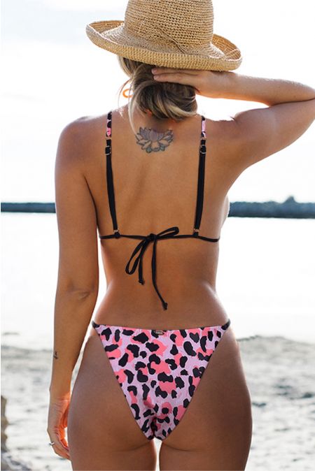 Kamoni Bikini Stampa leopardata