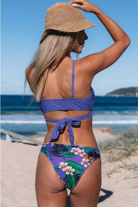 Kamoni Bikini Stampa Tropicale